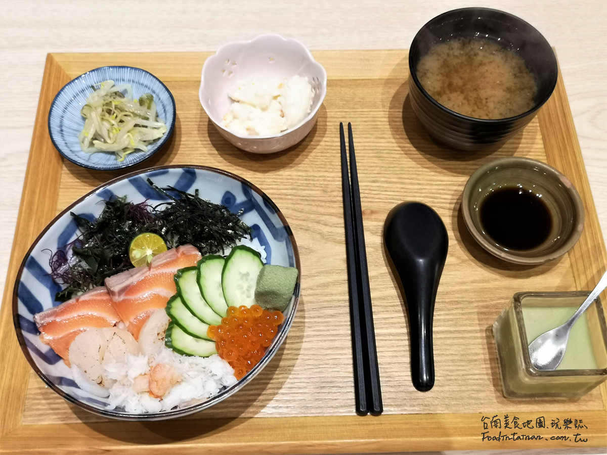 臺南平價日式定食丼飯美食推薦-築地大將丼定食